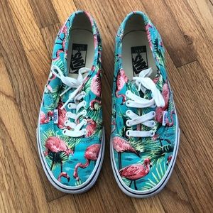Flamingo style Vans